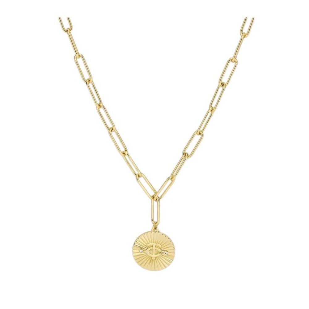Bijoux Sport by Luv Aj MLB Gold Plated Spiral Coin Necklace Minnesota Twins